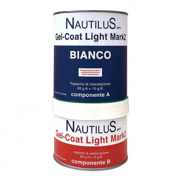  Nautilus Gel Coat Light Mark2 bianco 1 kg
